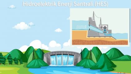 Görsel 16: Hidroelektrik Enerji Santrali
